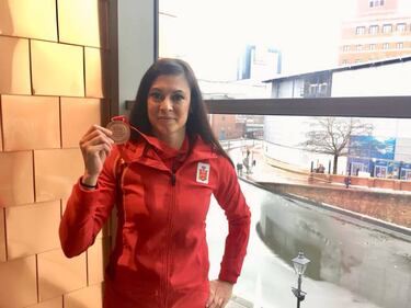 Concha Montaner se colgó el bronce 12 años después