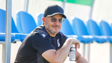 José Juan Romero, durante la pretemporada