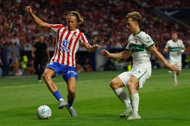 Lamine, más regates que todo el Atlético