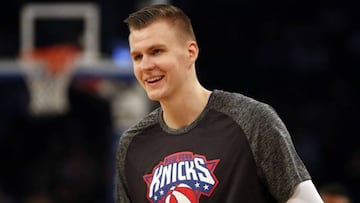 Porzingis se recupera en las instalaciones del Real Madrid