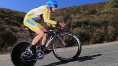 Van Garderen sigue líder tras imponerse en la crono