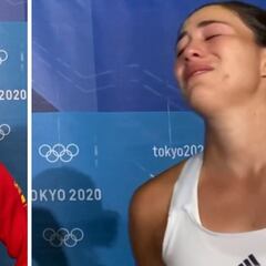 La escena que conmueve a toda España: Muguruza tuvo que irse de lo que le abrumó la emoción
