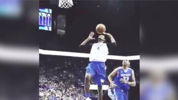 Jamás habrás visto una asistencia así: ¡Rajon Rondo con la cabeza!