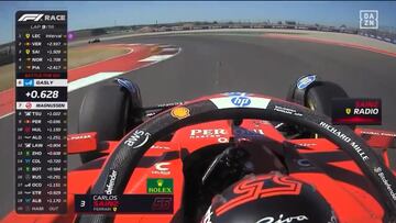La genialidad que inventó Sainz contra el todopoderoso Verstappen para adelantarle