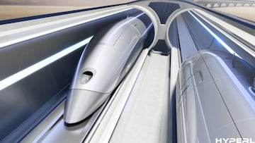 Un tren a 1200 km/h dentro de un tubo a presión. El concepto Hyperloop de alta velocidad