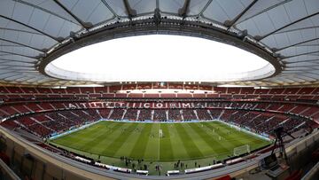 Panorámica general del Wanda Metropolitano.