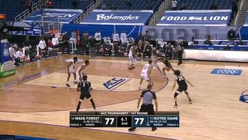 77-77, 5" para el final y posesión para el rival: lo que sucede es pura magia deportiva