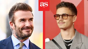 Romeo Beckham se burló de su padre, David Beckham, tras victoria del Arsenal vs Manchester United