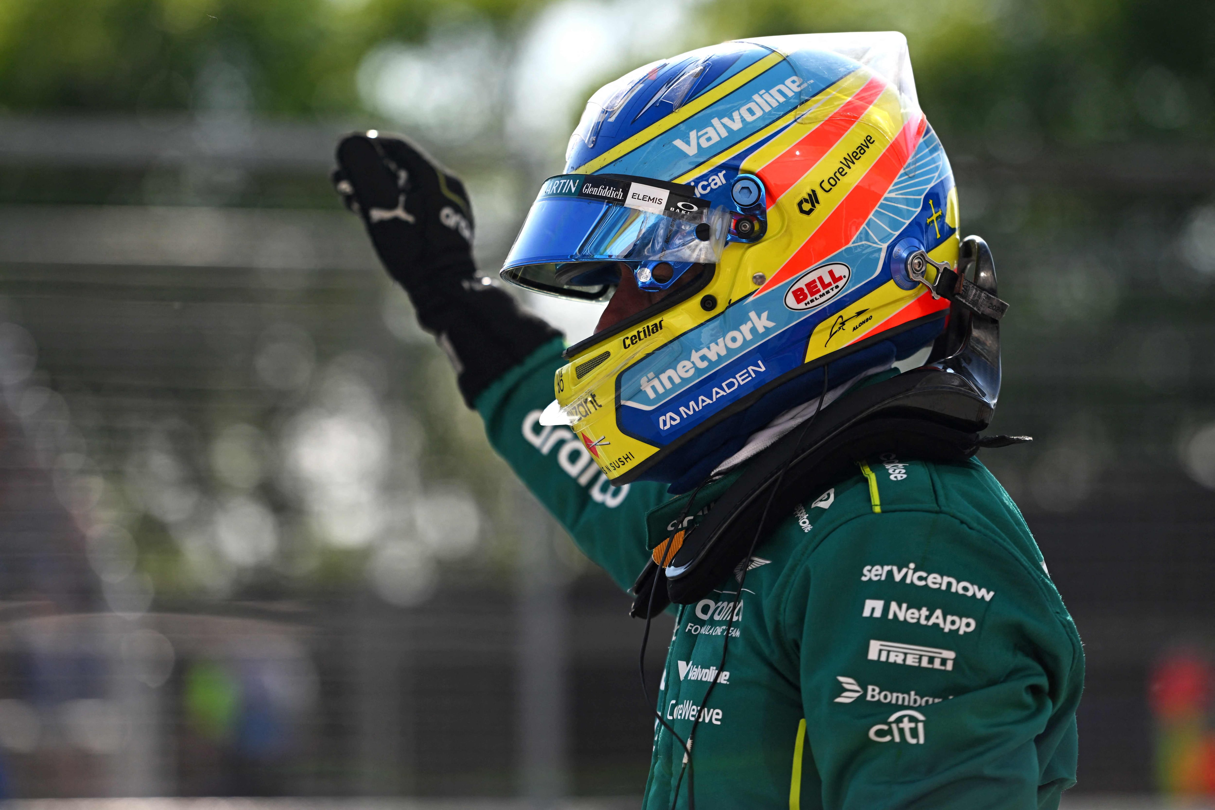 Alonso pone la magia