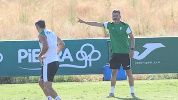 Ania, en un entrenamiento