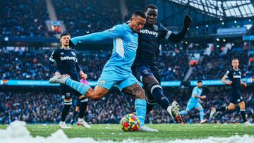 Resumen y goles del Manchester City 2 - West Ham 1; Premier League