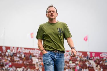 Yanis Rahmani y Antoñito, en el foco de La Rosaleda