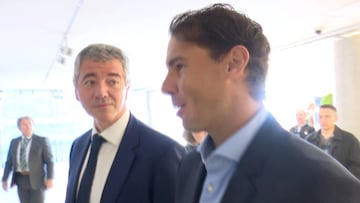 Nadal se enamoró de la afición del Atleti: así lo describió