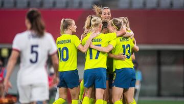 Suecia ganó a Estados Unidos.