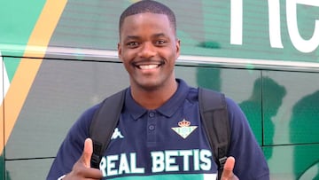 William Carvalho, con el Betis.