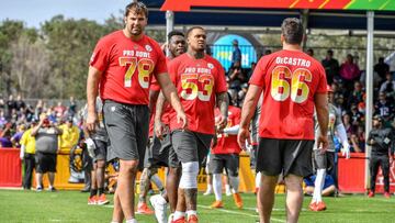 27/01/18 REDES SOCIALES FACEBOOK
PITTSBURG STEELERS FUTBOL AMERICANO
PRO BOWL ALEJANDRO VILLANUEVA ENTRENAMIENTO
FOTO ENVIADA ALVARO.CARRERA.VOCES.