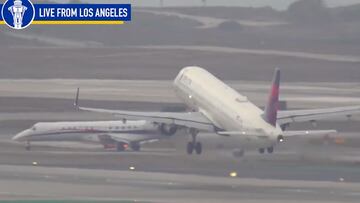 Se mascó la tragedia en el aeropuerto de Los Ángeles entre dos aviones: “¡Stop, stop, stop!”