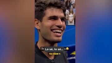 El vacile de Kyrgios a Alcaraz con sus bíceps: el murciano no sabía dónde meterse