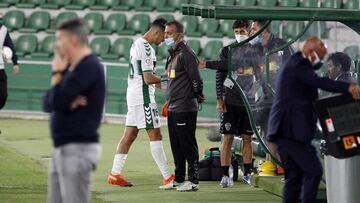 06/11/20 PARTIDO PRIMERA DIVISION
ELCHE - CELTA DE VIGO
FIDEL LESION CAMBIO SUSTITUCION