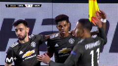 El control delicioso de Rahsford en el 0-1 del United al Granada