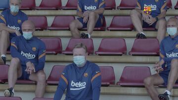 Koeman presenta oficialmente su staff para el Barcelona