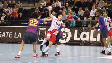 El Logroño frena la racha de triunfos del Barcelona en Liga
