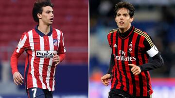 João Félix y Kaká.