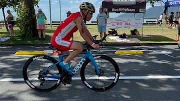 Hiromu Inada, en acción.
