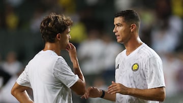 João Felix y Cristiano.