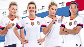 Estados Unidos dio a conocer la lista para la She Belives.
