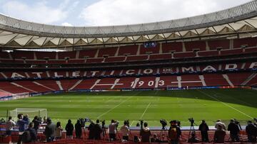 Medios en el Metropolitano, en la previa ante el City.
