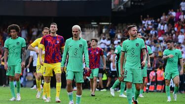 El Atleti volvió a recordar al de antes del Mundial