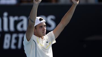 Cazaux y Borges redondean un día de imprevistos en Melbourne