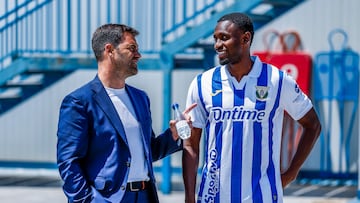 04/08/25
PRESENTACION DEL JUGADOR DEL LEGANES DIAWARA
DIRECTOR DEPORTIVO ANDRES PARDO