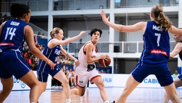 Gina García, una de las principales promesas del baloncesto español.