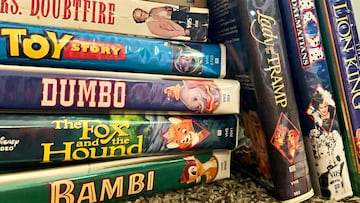 cintas vhs cine peliculas vhs años 90 copyright carcel multas pesetas euros cine clasico