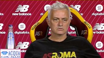 Mourinho protesta en rueda de prensa por los árbitros
