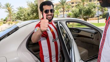 El jeque del Almería cambió el Almería-Cádiz por una reunión con Tebas