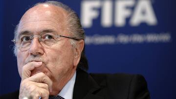 El expresidente de la FIFA, Joseph Blatter.