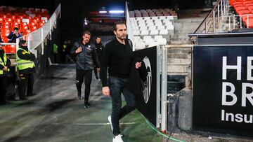 Rubén Baraja regresó a Mestalla el pasado sábado.