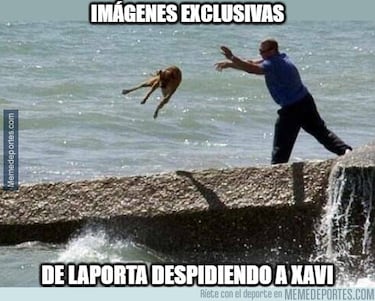 Las redes, sin piedad con la destitución de Xavi