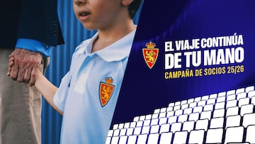 ‘El viaje continúa de tu mano’: la primera campaña de abonados en el ‘Ibercaja Estadio’