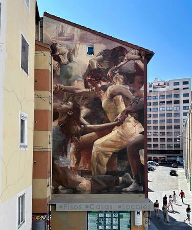 Este mural es parte de un proyecto de StarterProyectos y Cicbuny, en Burgos. Fue creado en diciembre de 2024 y está ubicada en la calle Hortelanos de la capital burgalesa. 