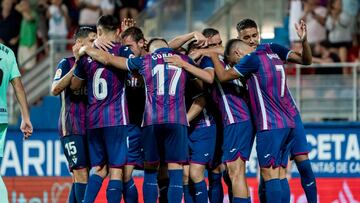 Mayor goleada del Eibar en los últimos cuatro años