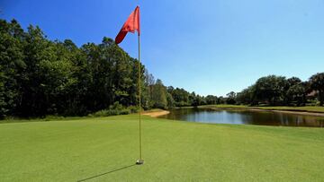 Campo de golf en Florida.
