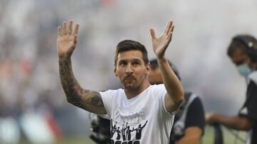 La primera semana de Messi impresiona en París