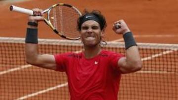 <b>GUERREROS. </b>Rafa Nadal y David Ferrer impusieron su ley sobre la arcilla de París.