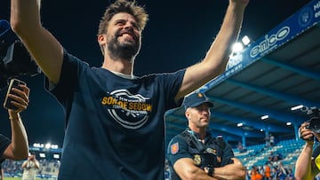 Piqué, tras subir a Segunda: “Nuestra aspiración es no parar”