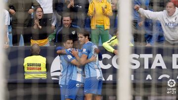 Málaga 2-0 Nàstic: resumen, goles y resultado del partido