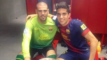 Bartra sobre Valdés: "Quién mejor que él para ser entrenador"